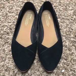 Toms Black Ballet Flat